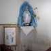 ... e, sulla sinistra, la statua della Madonna.  la nostra Madonna  rivendica Nicola Bonasia -, quella che abbiamo sempre portato in processione qui a Santo Spiriticchio